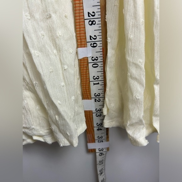 Umgee Usa Flare Lace Sz S Sleeveless oversized Hippie Boho midi Dress popcorn - Picture 7 of 8